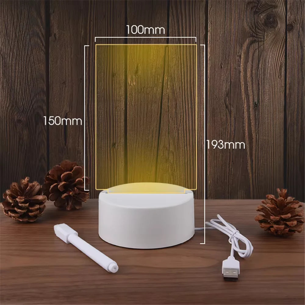 3D Light Drawing Glass