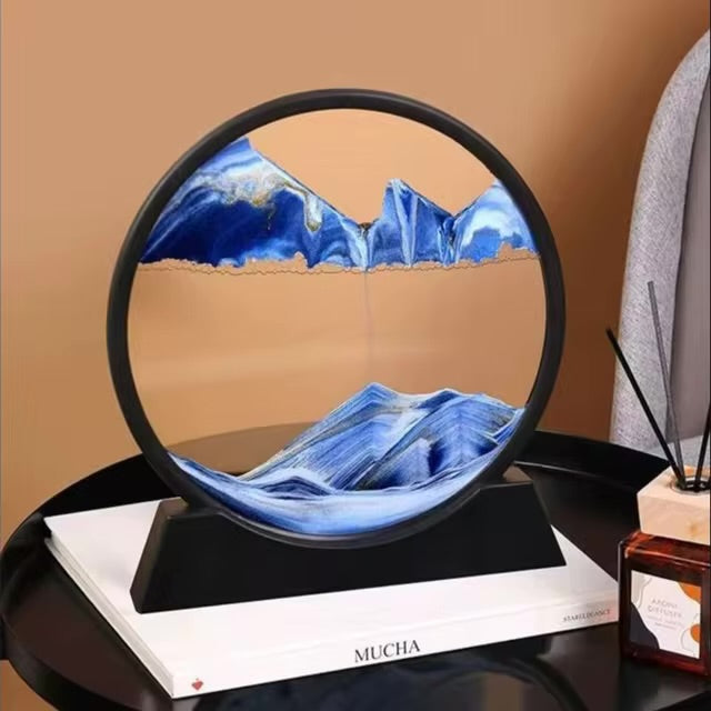 3D Liquid Sand Art Decoration