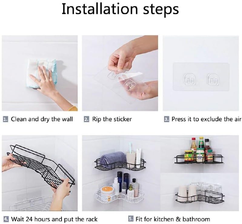 Corner Shower Caddy - Set of 2