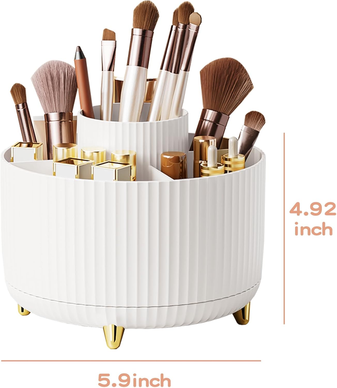 Rounded Brush Storage