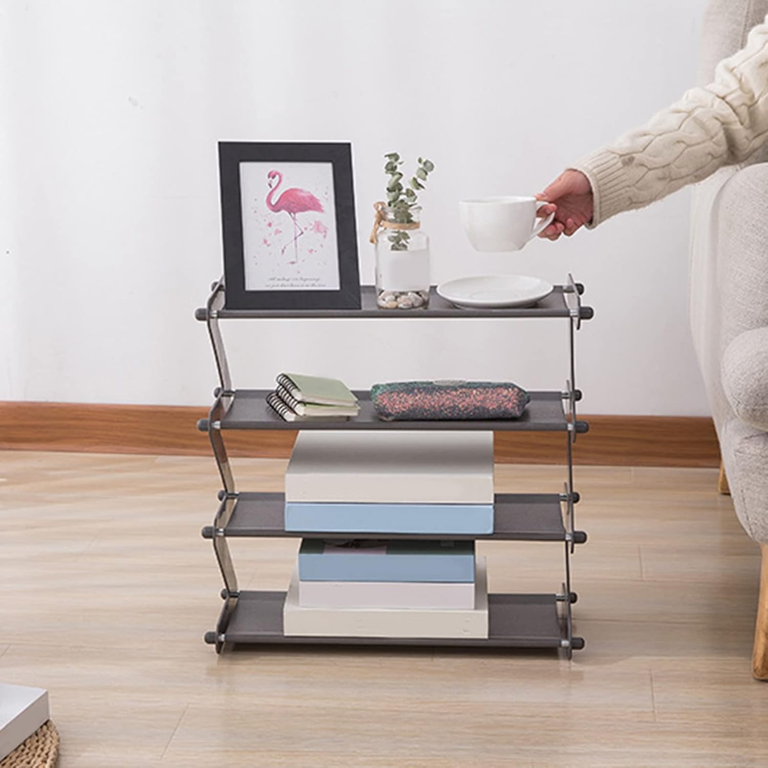 Z-Shaped Deco Rack