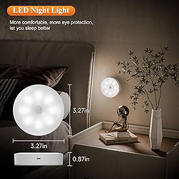 Pack of 2 - Motion Sensor LED Light