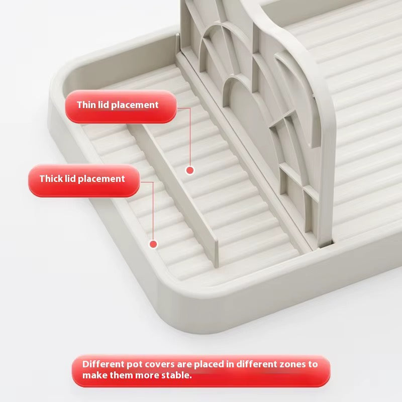 Lid & Spoon Rest with Drip Tray