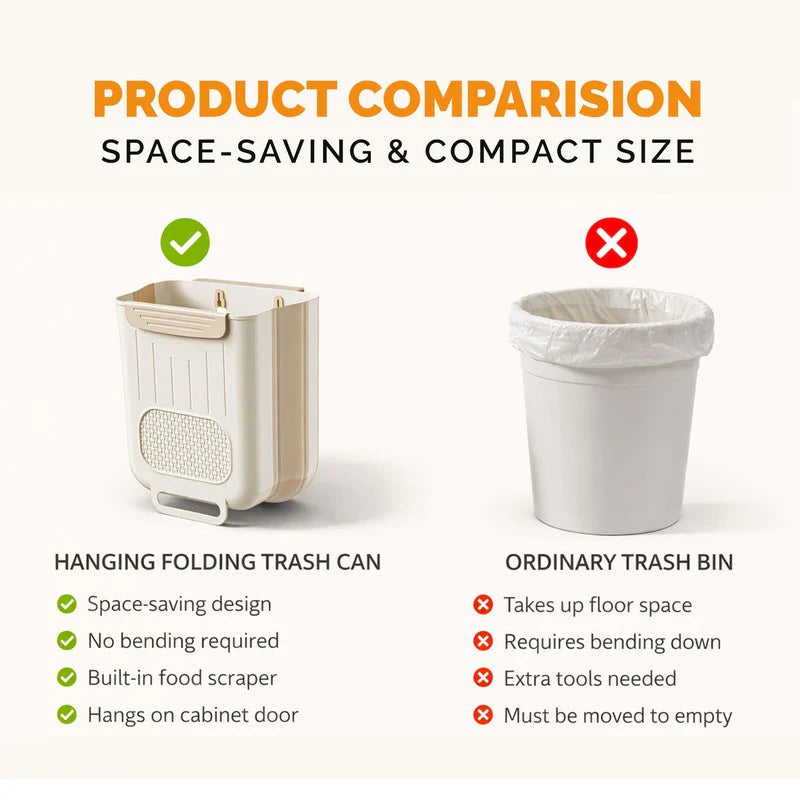Space Saving Dustbin