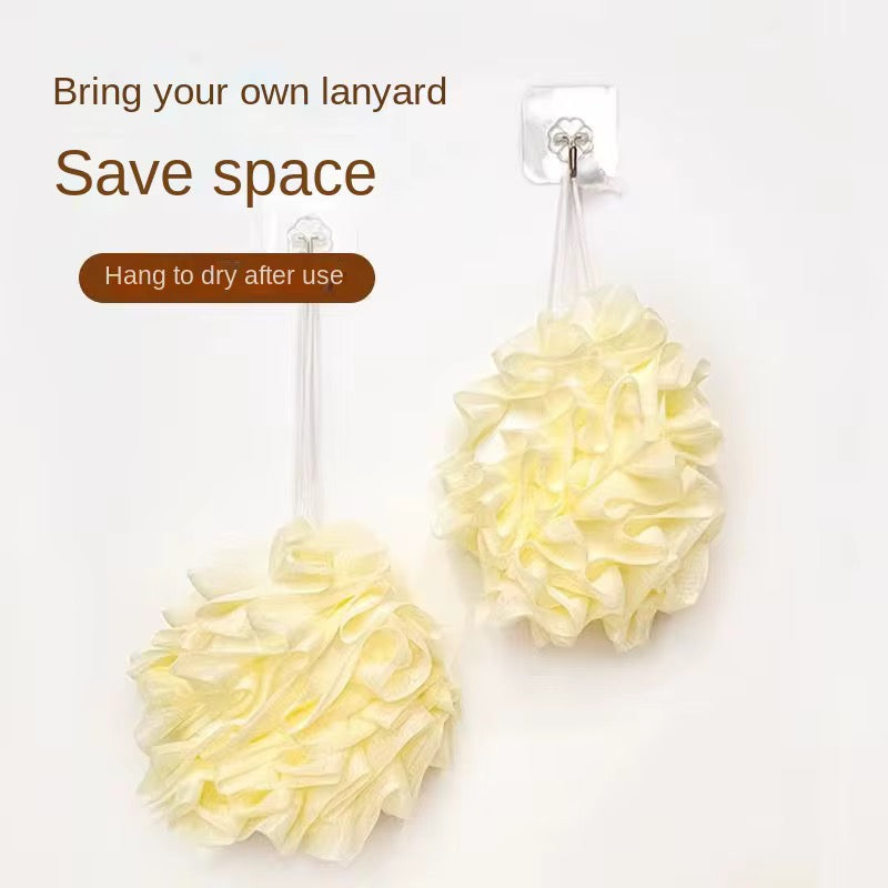 2-in-1 Soap Pocket Bath Loofah-set of 2