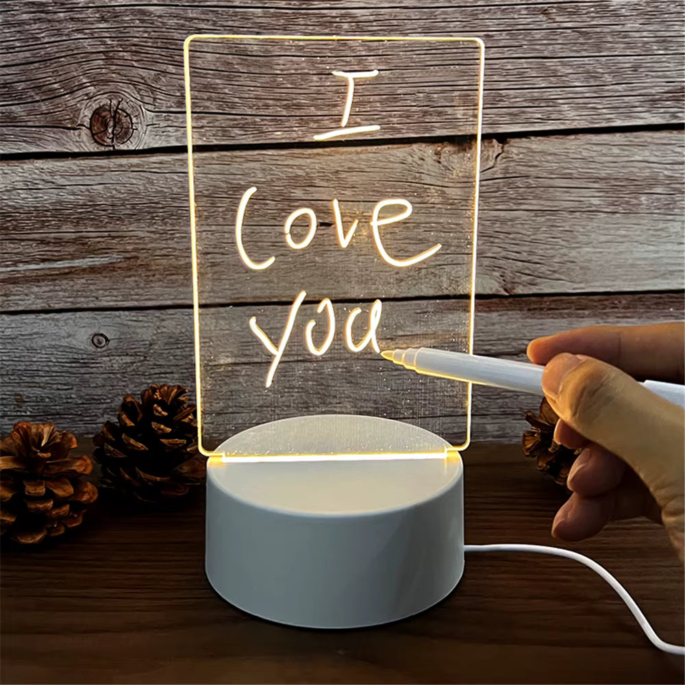 3D Light Drawing Glass
