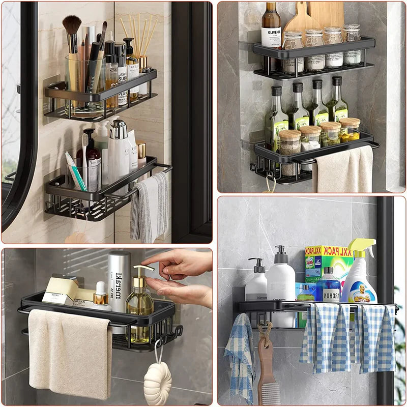 Wall Mounted Bathroom Shelf - set of 2