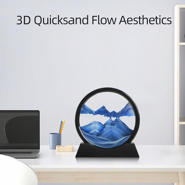 3D Liquid Sand Art Decoration