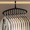 Plastic Hanger With 11 Holes set of 4