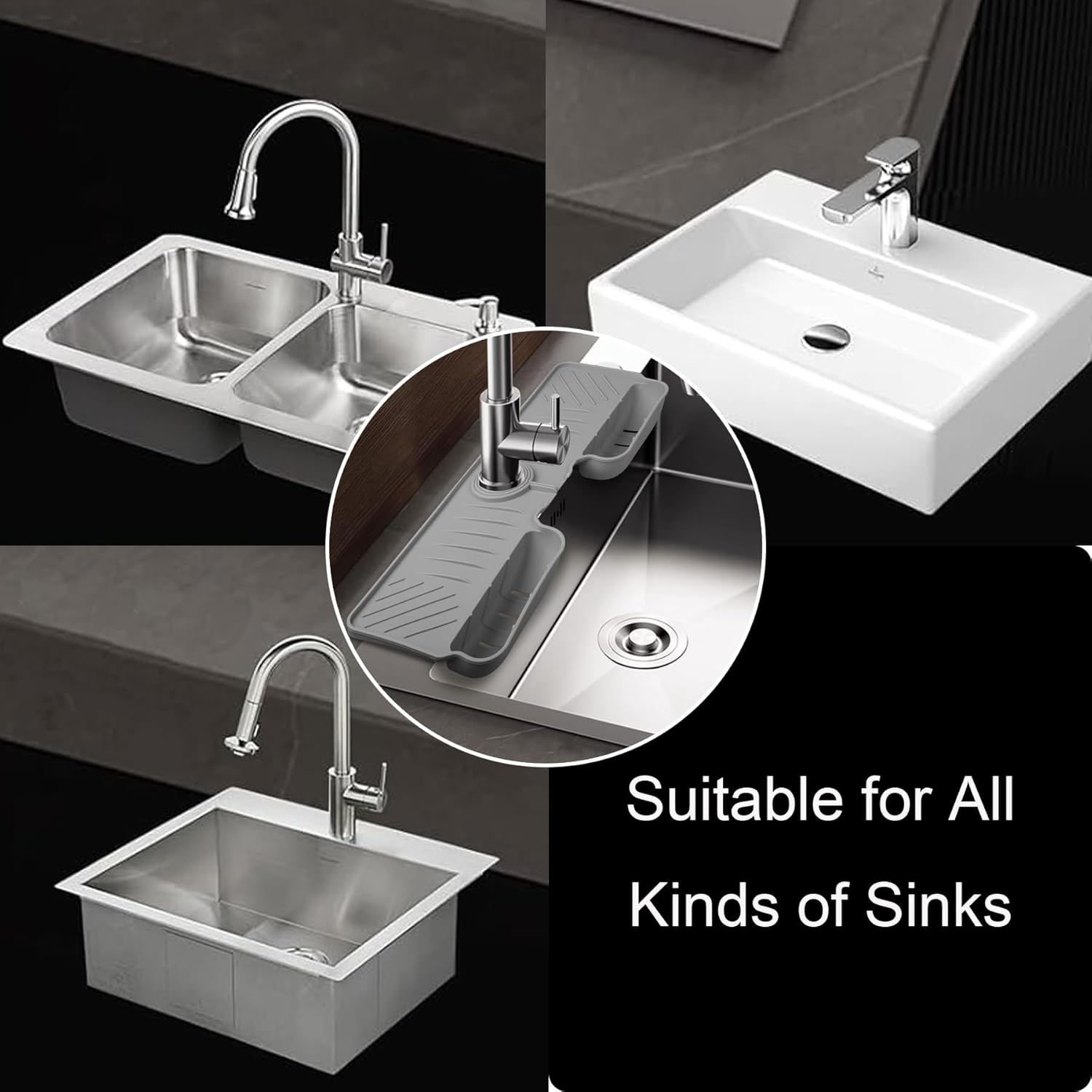 Sink Splash Guard Organizer