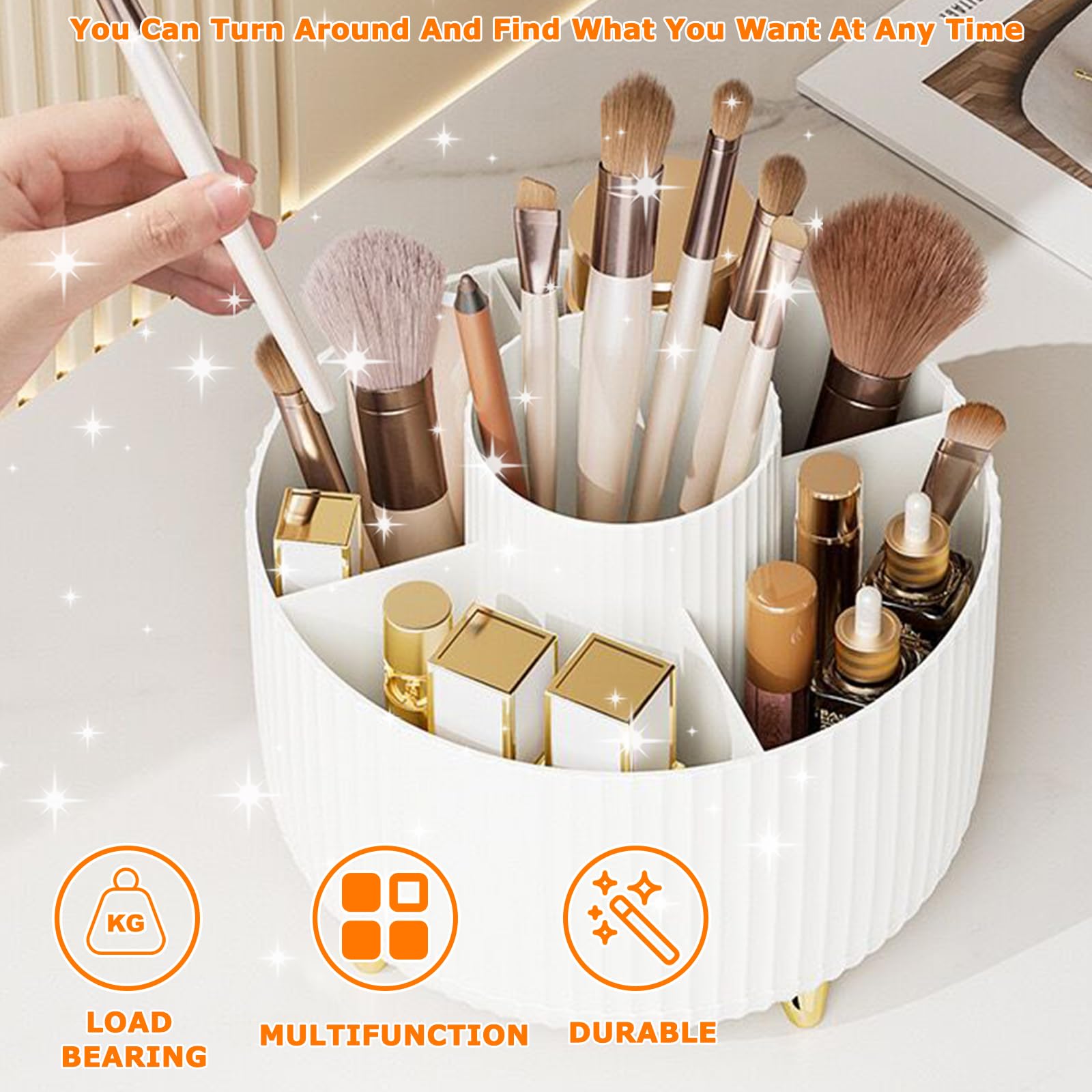 Rounded Brush Storage