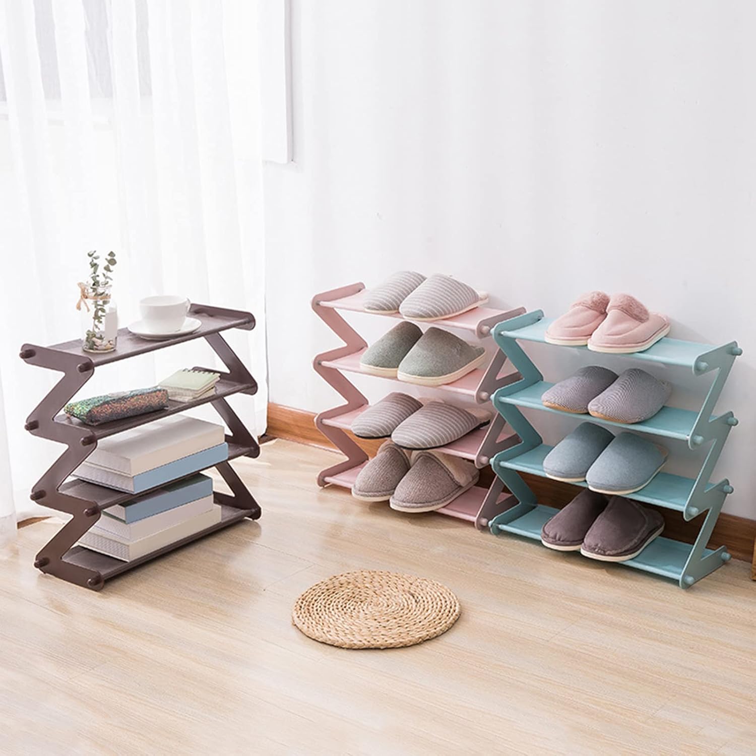 Z-Shaped Deco Rack