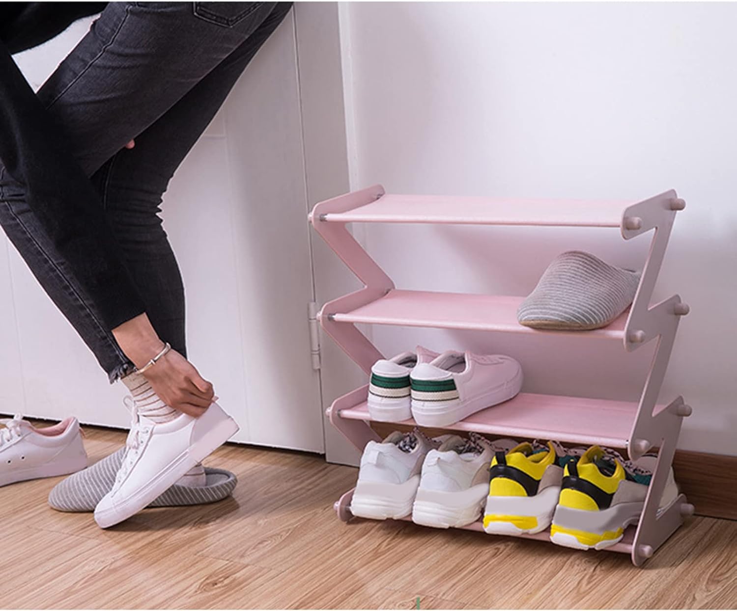 Z-Shaped Deco Rack