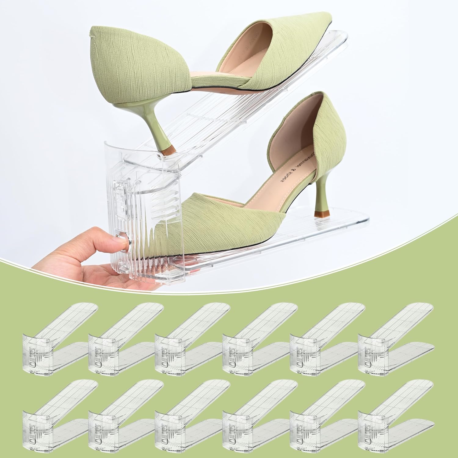 Shoe Slot Organizer set of 2