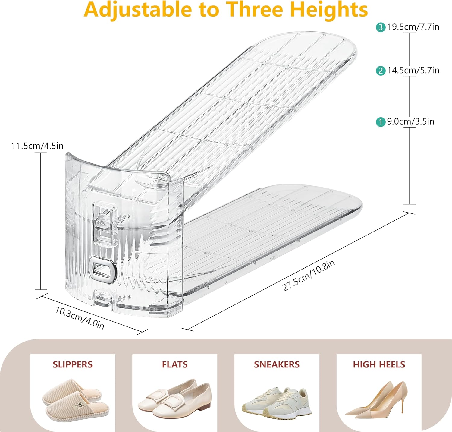 Shoe Slot Organizer set of 2