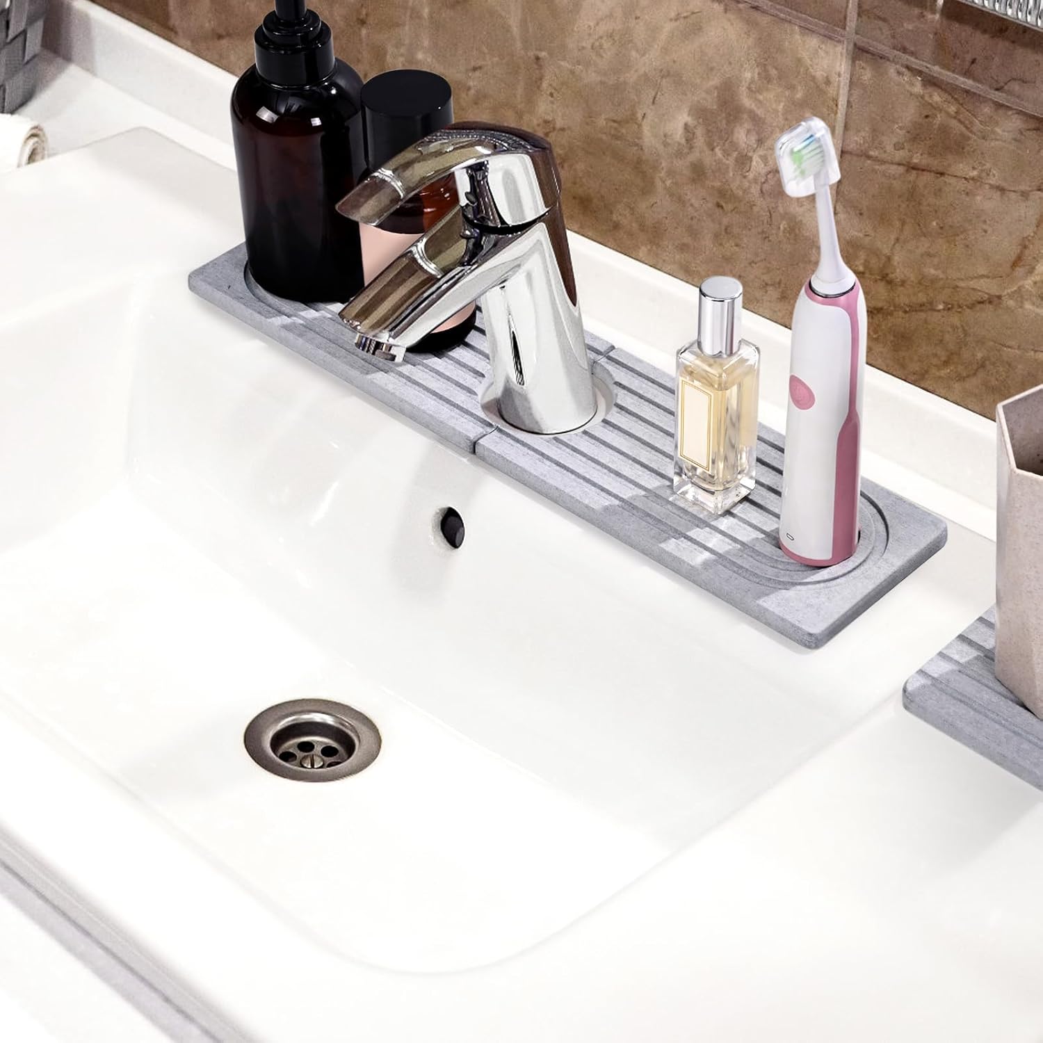 Water Absorbing Faucet Mat