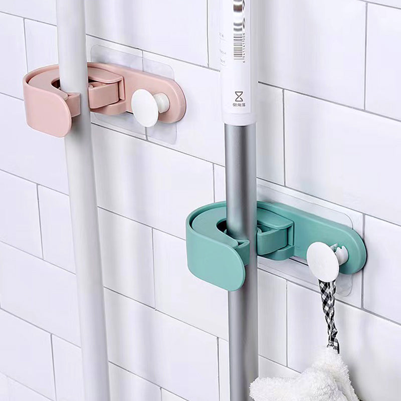 Wall Mounted Mop Holder - set of 2