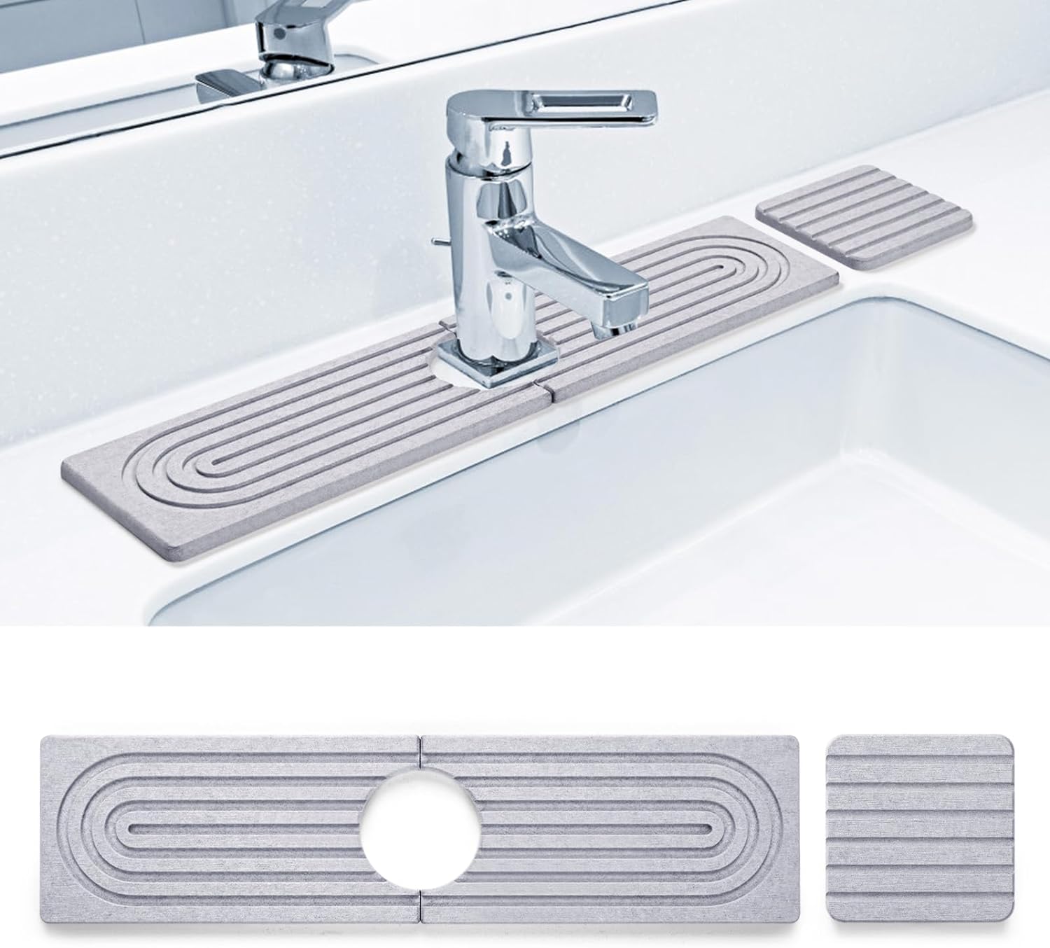 Water Absorbing Faucet Mat