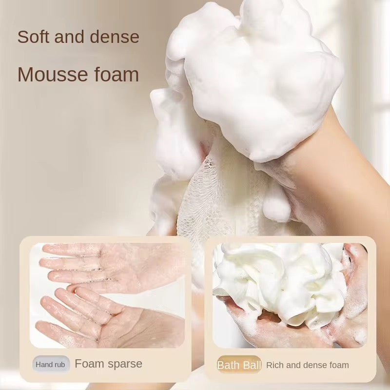 2-in-1 Soap Pocket Bath Loofah-set of 2
