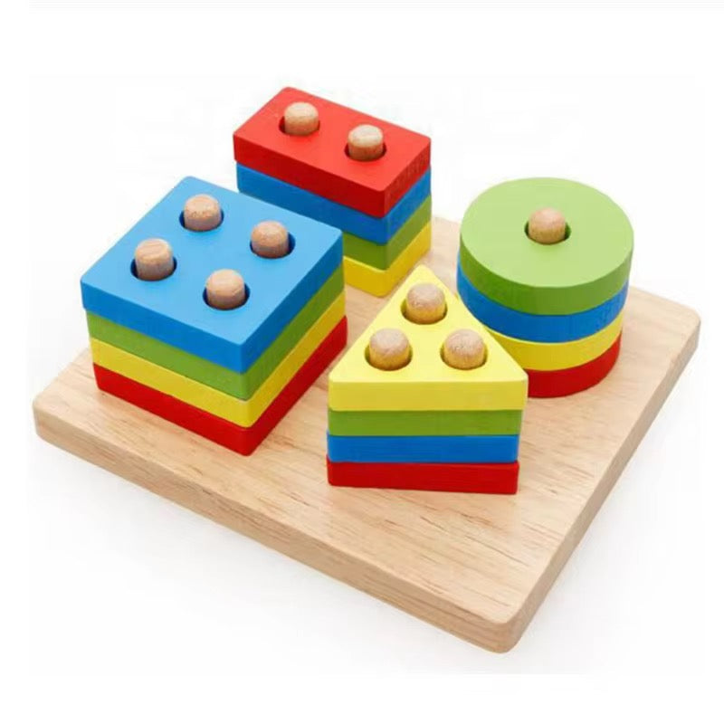 Geometric Shape Educational Set of 2